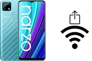 Generar QR con la clave Wifi en un Realme Narzo 30A