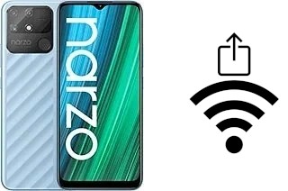 Generar QR con la clave Wifi en un Realme Narzo 50A