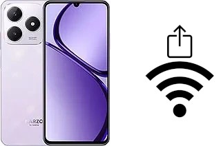 Cómo generar un código QR con la contraseña Wifi en un Realme Narzo N63