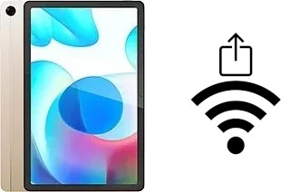 Generar QR con la clave Wifi en un Realme Pad