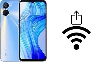 Generar QR con la clave Wifi en un Realme V20