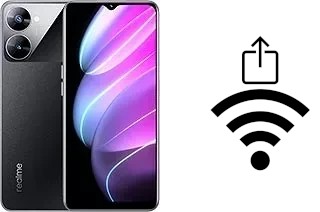 Generar QR con la clave Wifi en un Realme V30