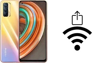 Generar QR con la clave Wifi en un Realme X7 (India)