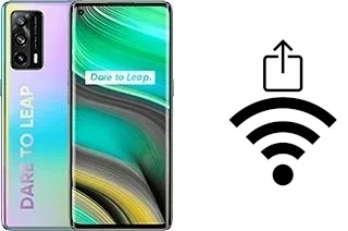 Cómo generar un código QR con la contraseña Wifi en un Realme X7 Pro Ultra