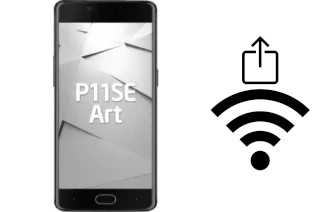 Generar QR con la clave Wifi en un Reeder P11SE Art