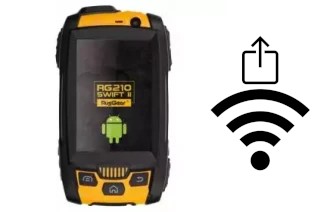 Generar QR con la clave Wifi en un RugGear RG210 Swft II