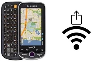 Generar QR con la clave Wifi en un Samsung Intercept