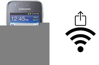 Generar QR con la clave Wifi en un Samsung Galaxy Y TV S5367