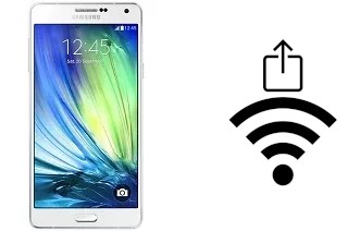 Generar QR con la clave Wifi en un Samsung Galaxy A7