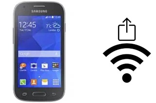 Generar QR con la clave Wifi en un Samsung Galaxy Ace Style