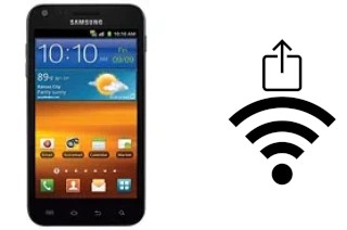 Generar QR con la clave Wifi en un Samsung Galaxy S II Epic 4G Touch