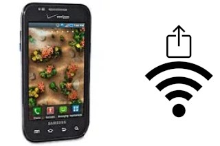 Generar QR con la clave Wifi en un Samsung Fascinate