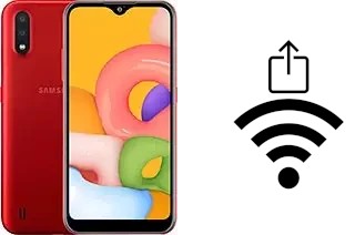 Generar QR con la clave Wifi en un Samsung Galaxy A01