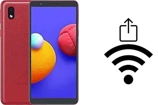 Generar QR con la clave Wifi en un Samsung Galaxy M01 Core