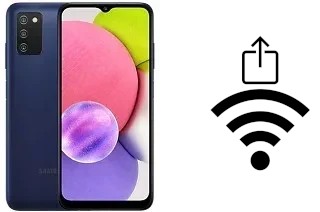 Generar QR con la clave Wifi en un Samsung Galaxy A03s