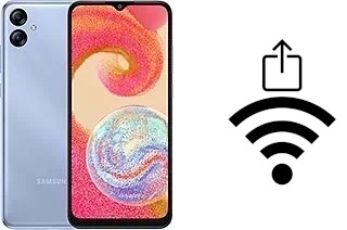 Generar QR con la clave Wifi en un Samsung Galaxy A04e