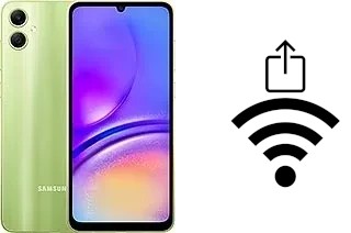 Generar QR con la clave Wifi en un Samsung Galaxy A05