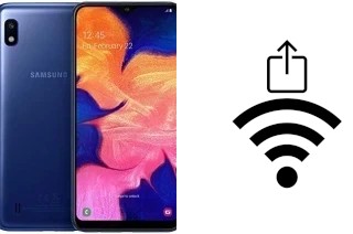 Generar QR con la clave Wifi en un Samsung Galaxy A10