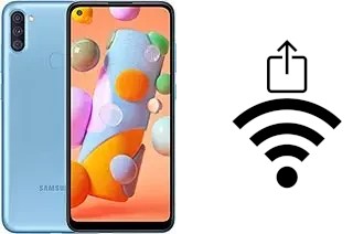 Generar QR con la clave Wifi en un Samsung Galaxy A11