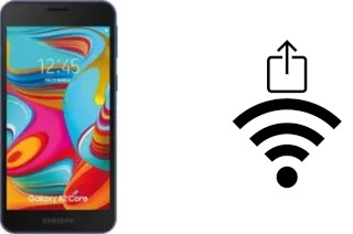 Generar QR con la clave Wifi en un Samsung Galaxy A2 Core