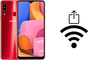 Generar QR con la clave Wifi en un Samsung Galaxy A20s