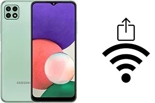 Generar QR con la clave Wifi en un Samsung Galaxy A22 5G