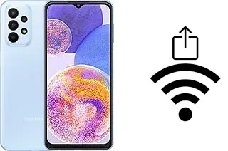 Generar QR con la clave Wifi en un Samsung Galaxy A23