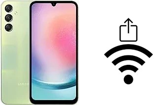 Generar QR con la clave Wifi en un Samsung Galaxy A24 4G