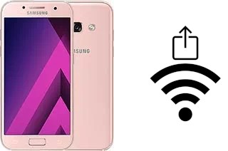 Generar QR con la clave Wifi en un Samsung Galaxy A3 (2017)