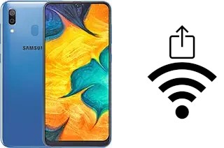 Generar QR con la clave Wifi en un Samsung Galaxy A30