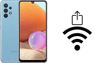 Generar QR con la clave Wifi en un Samsung Galaxy A32