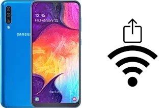 Generar QR con la clave Wifi en un Samsung Galaxy A50