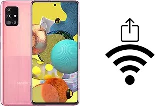 Generar QR con la clave Wifi en un Samsung Galaxy A51 5G