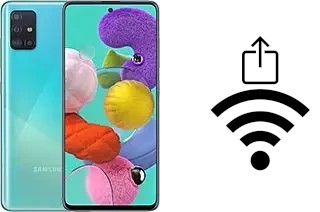 Generar QR con la clave Wifi en un Samsung Galaxy A71