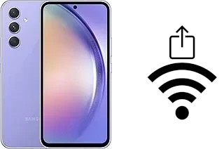 Generar QR con la clave Wifi en un Samsung Galaxy A54