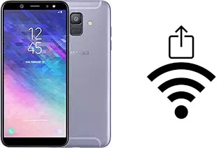 Generar QR con la clave Wifi en un Samsung Galaxy A6 (2018)