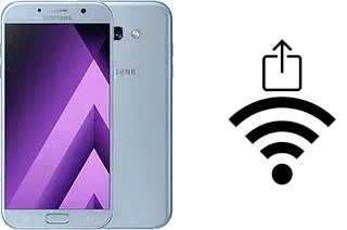 Generar QR con la clave Wifi en un Samsung Galaxy A7 (2017)