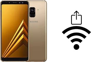 Generar QR con la clave Wifi en un Samsung Galaxy A8 (2018)