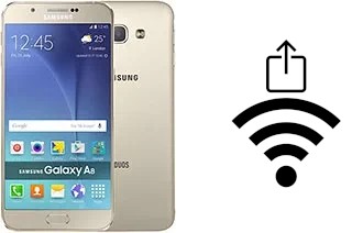 Generar QR con la clave Wifi en un Samsung Galaxy A8 Duos