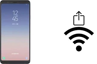 Generar QR con la clave Wifi en un Samsung Galaxy A9 Star