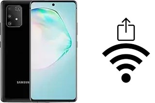 Generar QR con la clave Wifi en un Samsung Galaxy A91