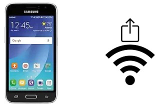 Generar QR con la clave Wifi en un Samsung Galaxy Amp 2