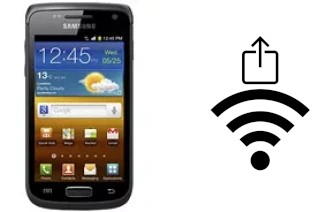 Generar QR con la clave Wifi en un Samsung Galaxy W I8150