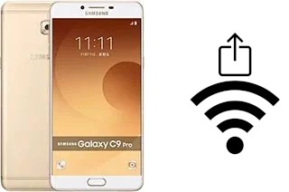 Generar QR con la clave Wifi en un Samsung Galaxy C9 Pro