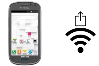 Generar QR con la clave Wifi en un Samsung Galaxy Exhibit T599