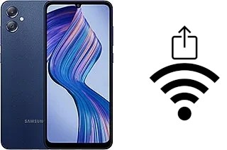 Cómo generar un código QR con la contraseña Wifi en un Samsung Galaxy F05