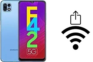 Generar QR con la clave Wifi en un Samsung Galaxy F42 5G