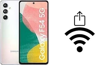 Generar QR con la clave Wifi en un Samsung Galaxy F54