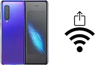 Generar QR con la clave Wifi en un Samsung Galaxy Fold