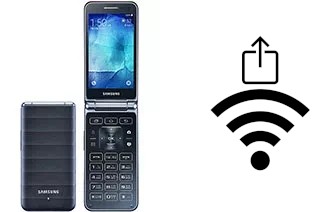 Generar QR con la clave Wifi en un Samsung Galaxy Folder